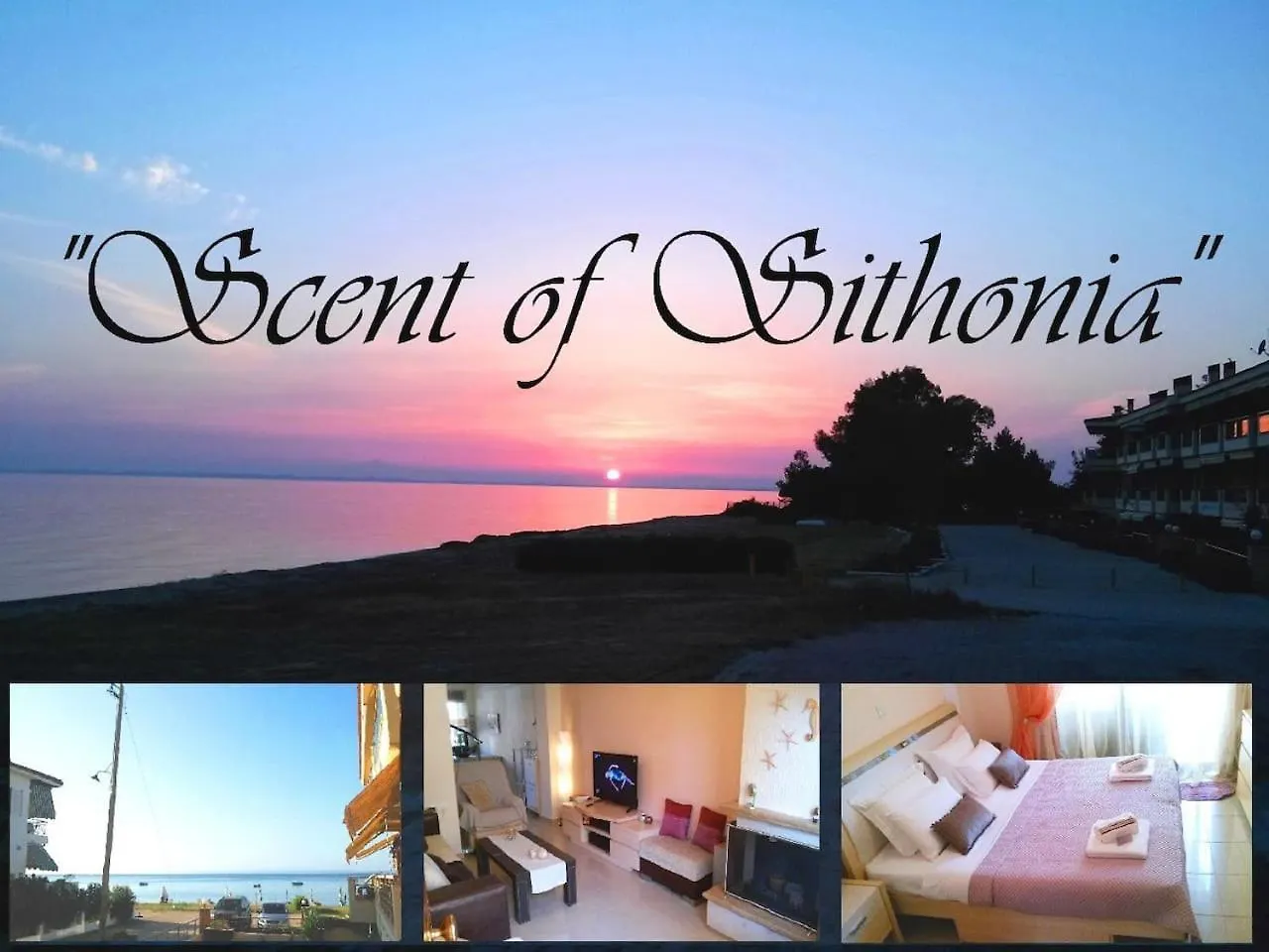 Beachfront Scent Of Sithonia With Pool, Gerakini, Halikidiki