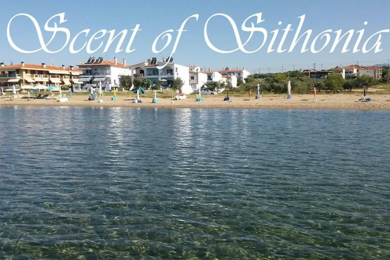 Beachfront Scent Of Sithonia With Pool, Gerakini, Halikidiki Nyaraló